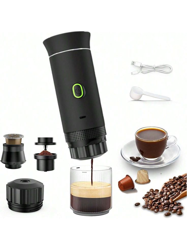 Cafetera portátil 3 en 1