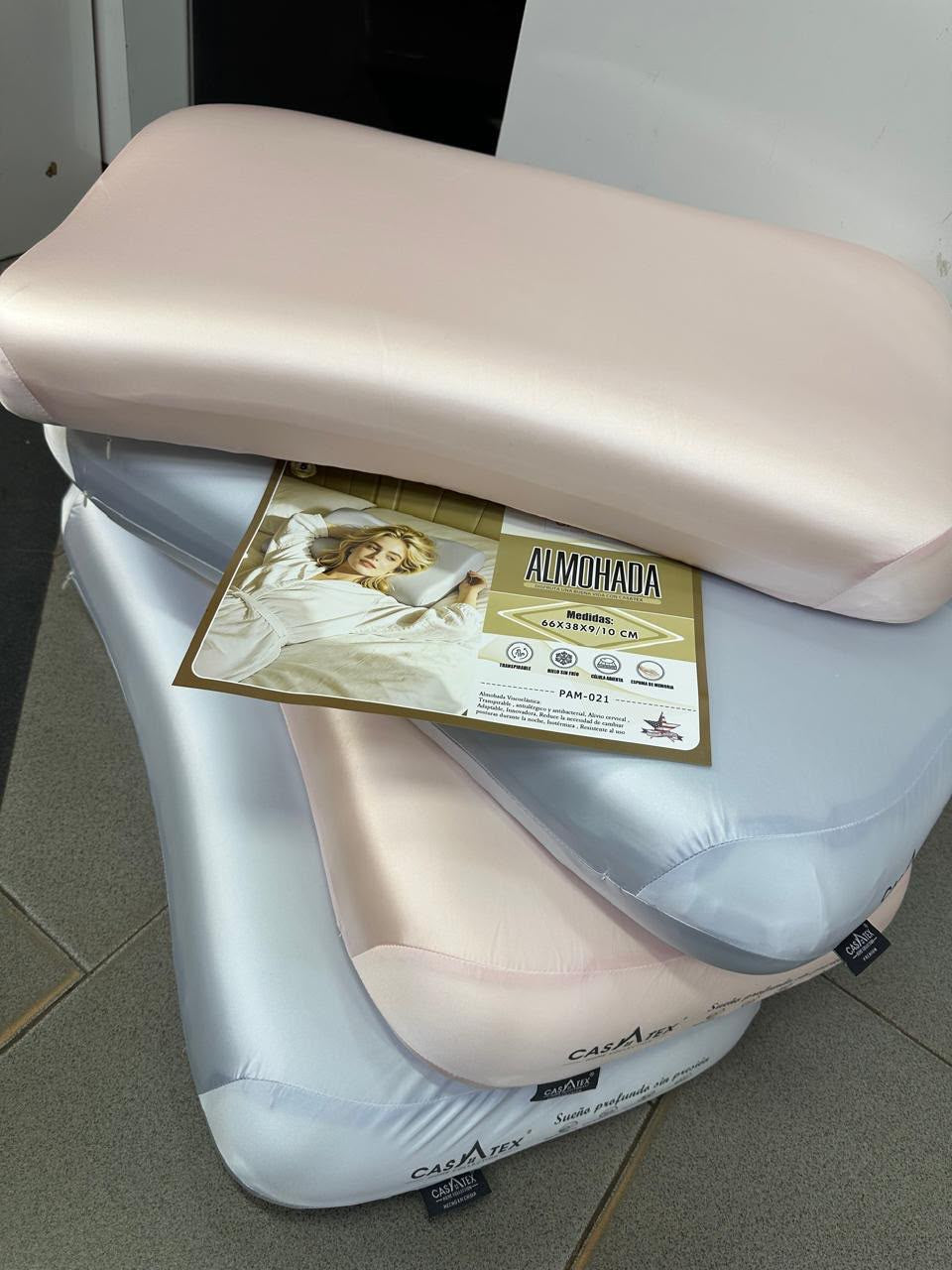 Almohada satinada cervical