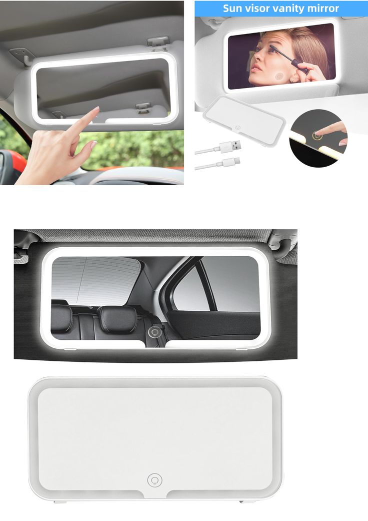 Espejo led para auto