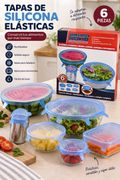 Kit tapa de silicona x6