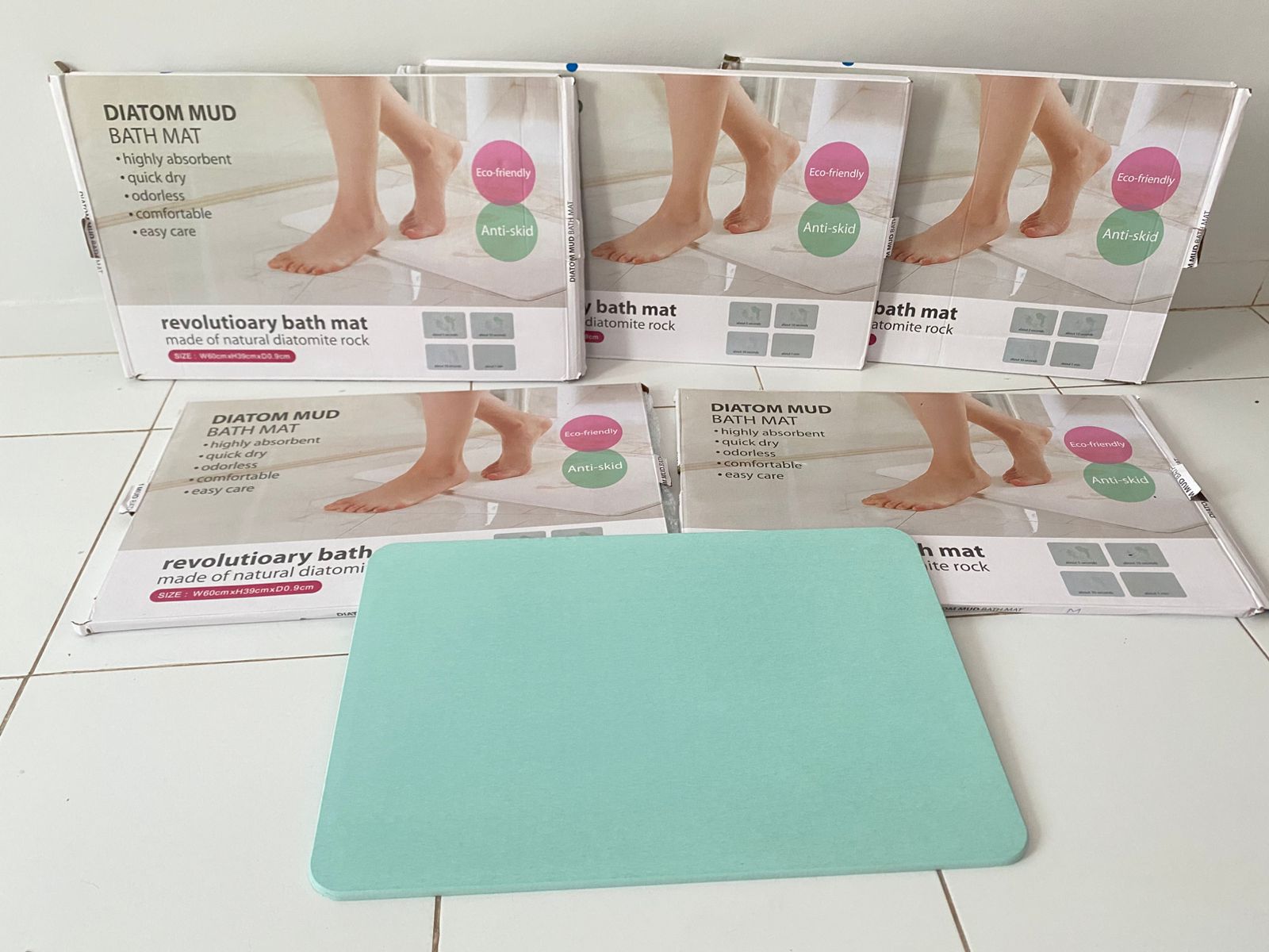 Alfombra absorbente piedra diatomita