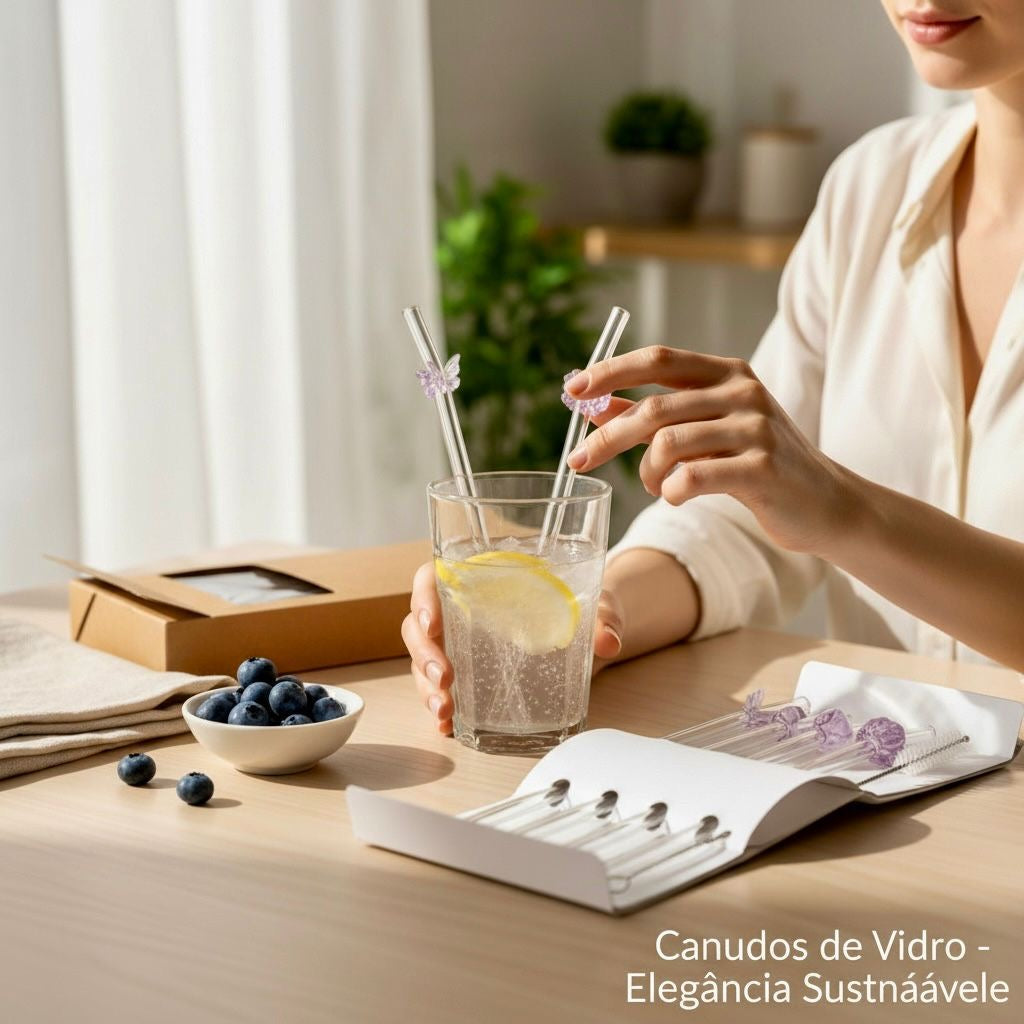 Kit pajita de vidrio